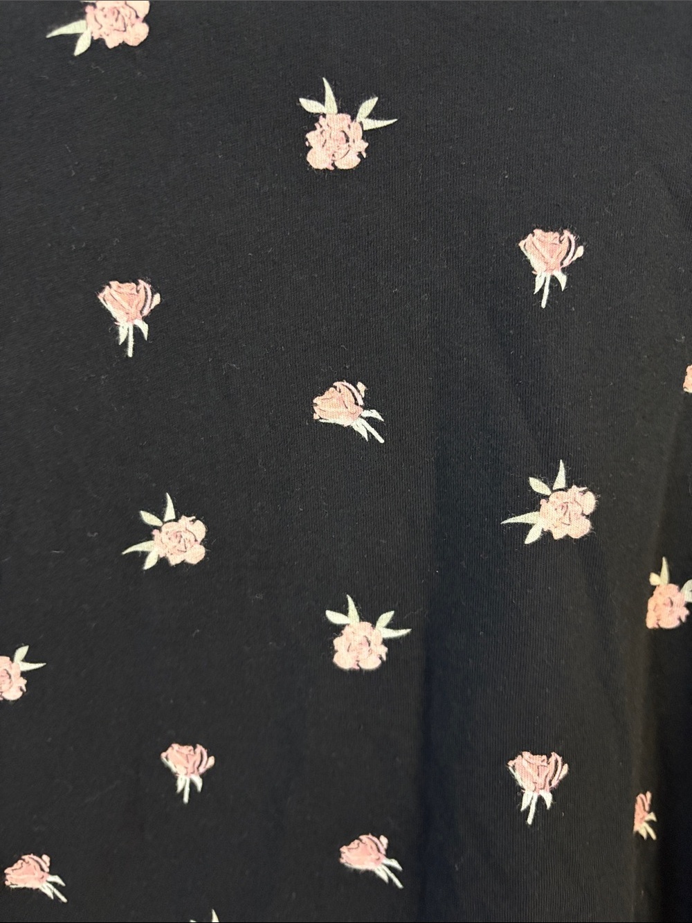 BNWOT Brunette the LableXthe Birds Papaya The "Rose Garden" Oversized Boxy Tee - Picture 5 of 6